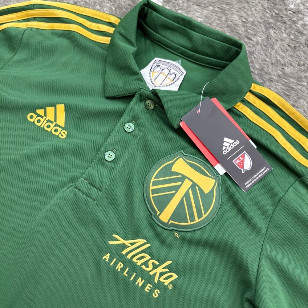 NWT Adidas Portland Timbers Providence Park Polo - Picture 3 of 10